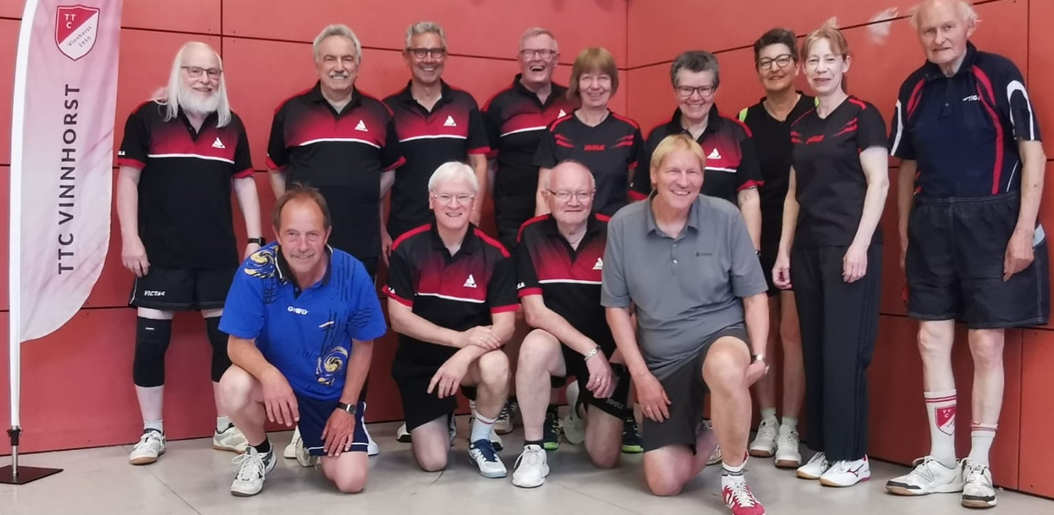 Unsere "Oldies" vor dem Wettbewerb