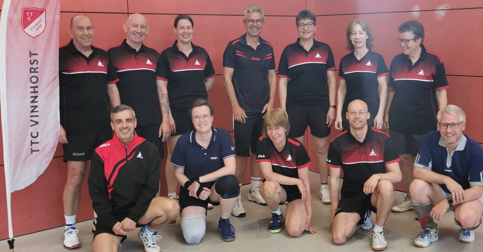 Freuen sich auf das Turnier: Unsere Mixed-Teams